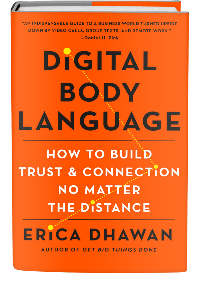 Erica Dhawan Digital Body Language Hard Cover